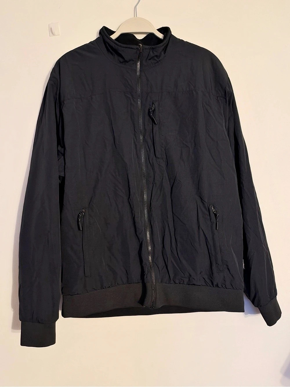 Eddie Bauer Reversible Fleece Jacket – Black